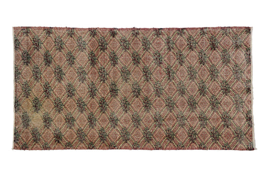 3 x 7 Vintage Turkish Sivas Rug 51942