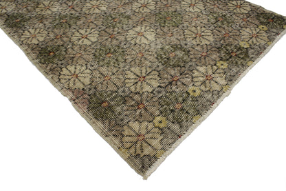 3 x 6 Vintage Turkish Sivas Rug 51951