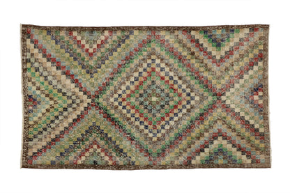 4 x 7 Vintage Turkish Sivas Rug 51953