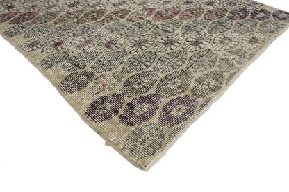 4 x 6 Vintage Turkish Sivas Rug 51960