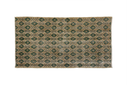 3 x 6 Vintage Turkish Sivas Rug 51963