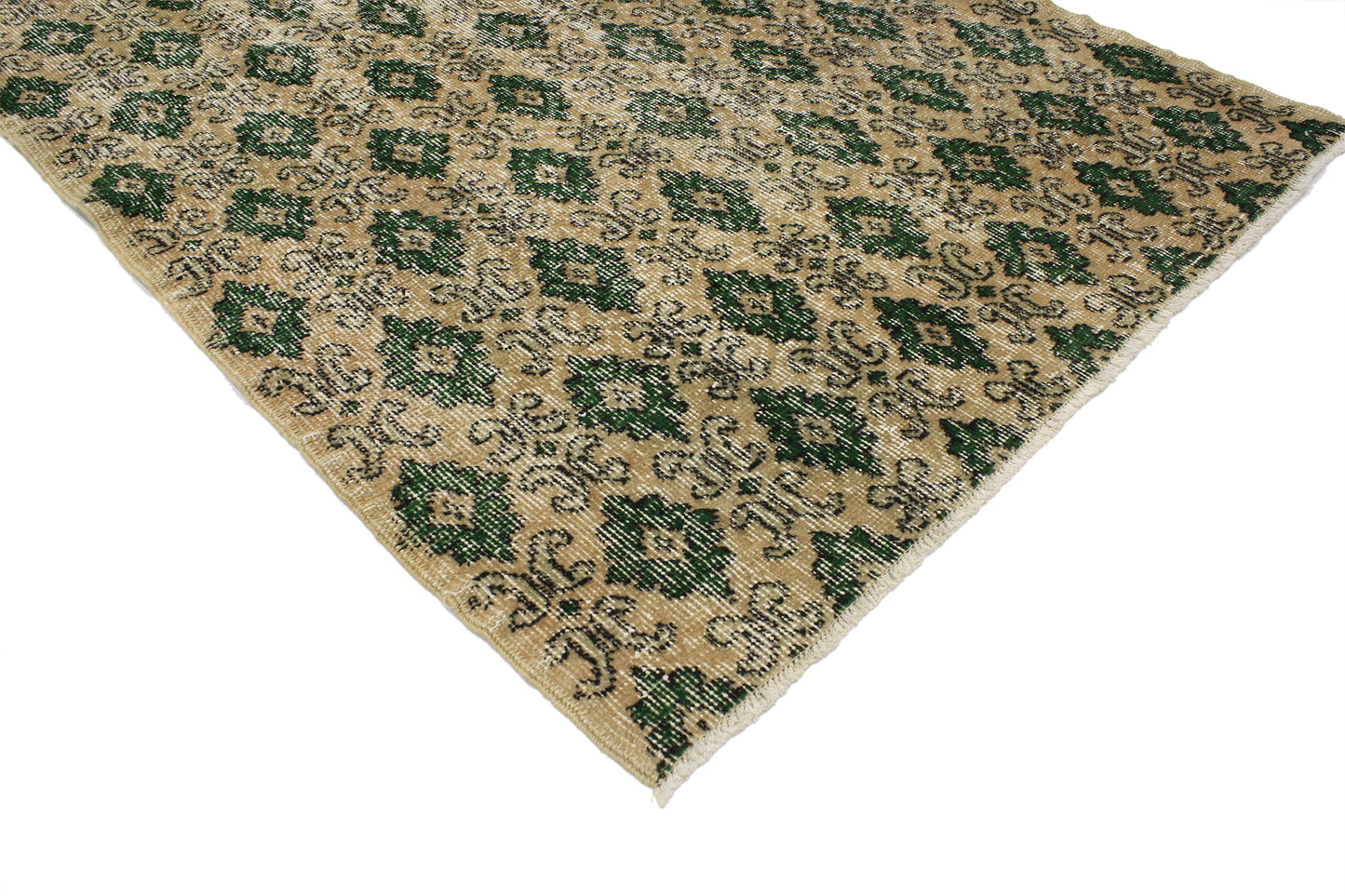 3 x 6 Vintage Turkish Sivas Rug 51963