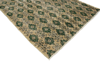3 x 6 Vintage Turkish Sivas Rug 51963