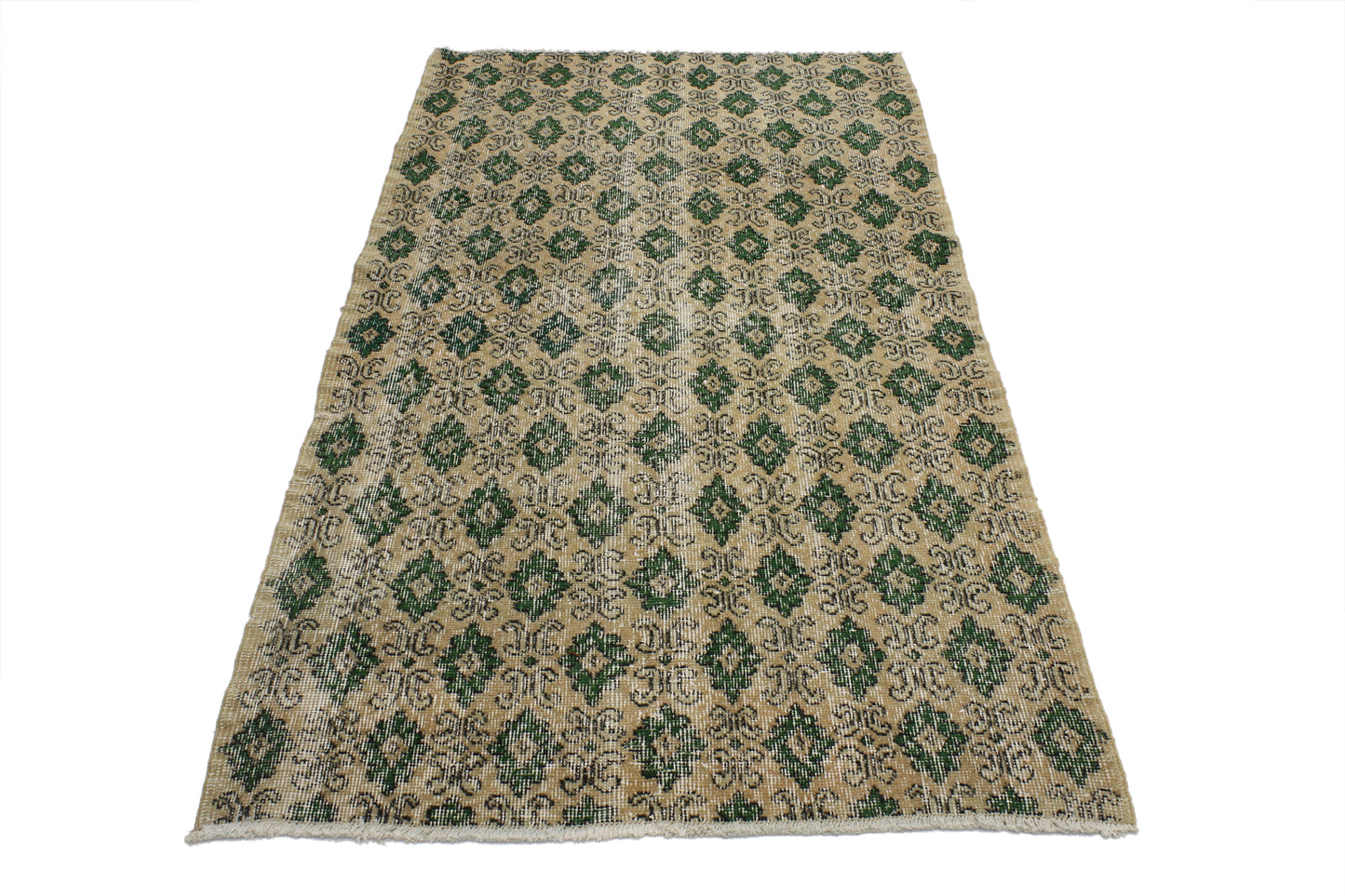 3 x 6 Vintage Turkish Sivas Rug 51963