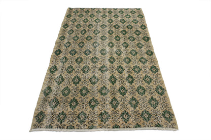 3 x 6 Vintage Turkish Sivas Rug 51963