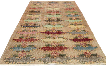4 x 7 Zeki Muren Vintage Sivas Rug 51964