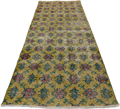 3 x 7 Vintage Turkish Sivas Rug 51966