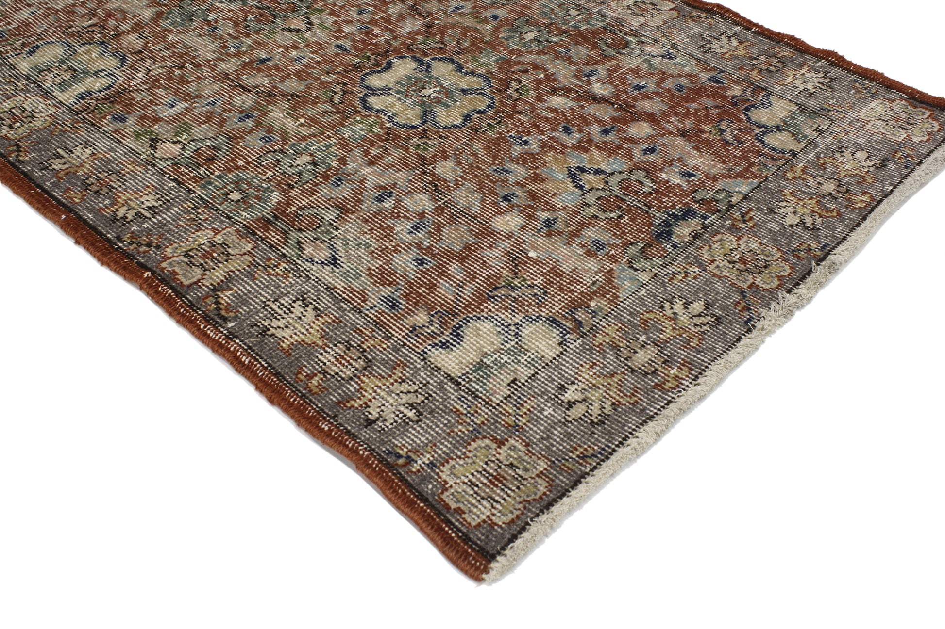 3 x 6 Vintage Turkish Sivas Rug 51967