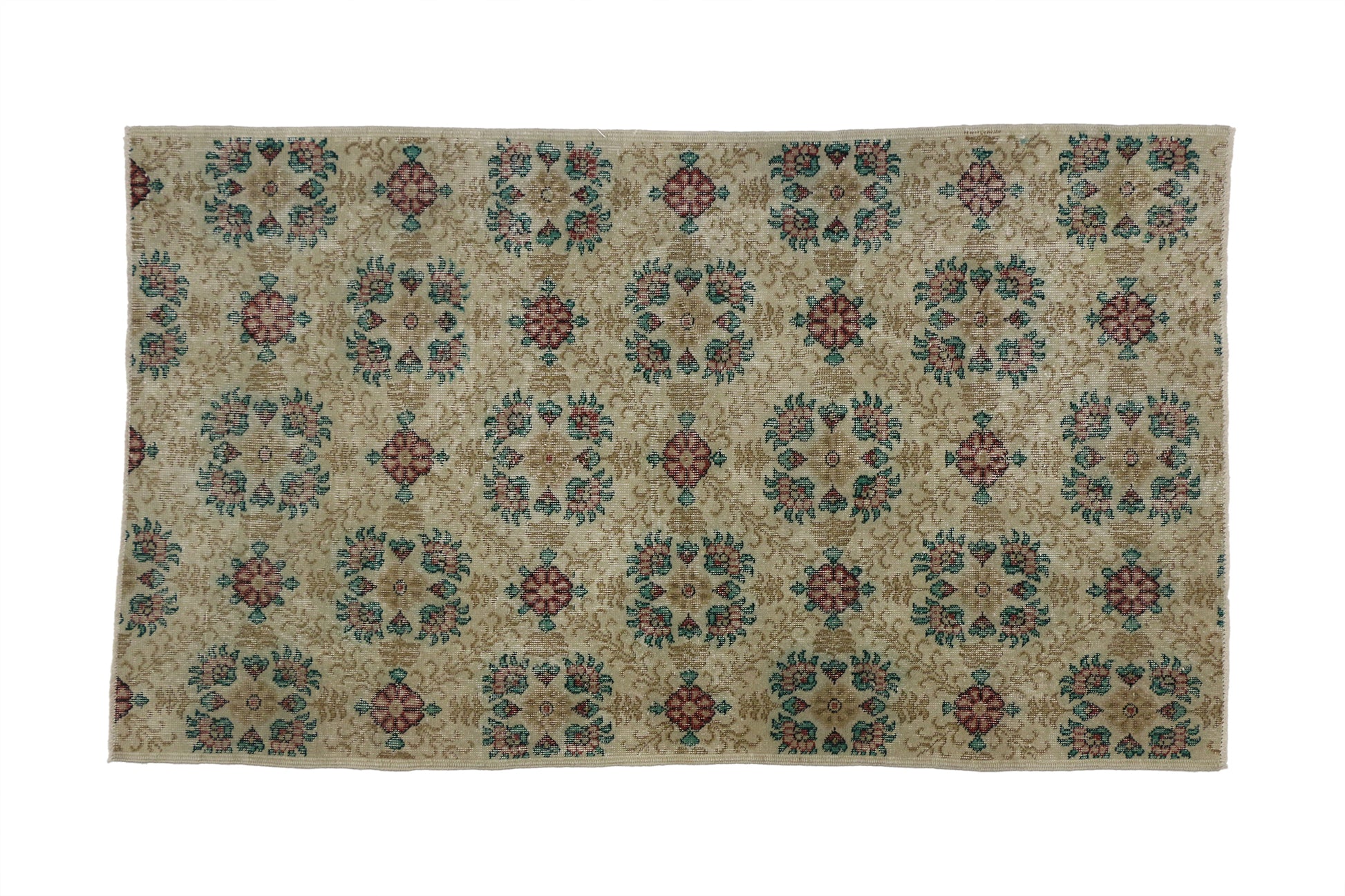 4 x 7 Vintage Turkish Sivas Rug 51969