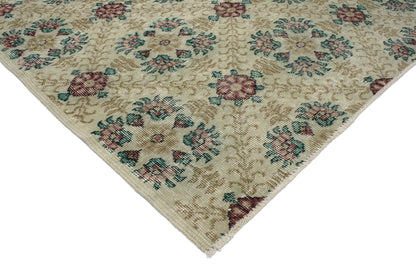 4 x 7 Vintage Turkish Sivas Rug 51969