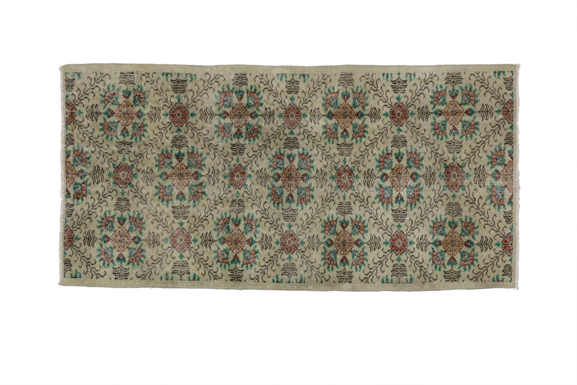 3 x 6 VintageTurkish Sivas Rug 51970