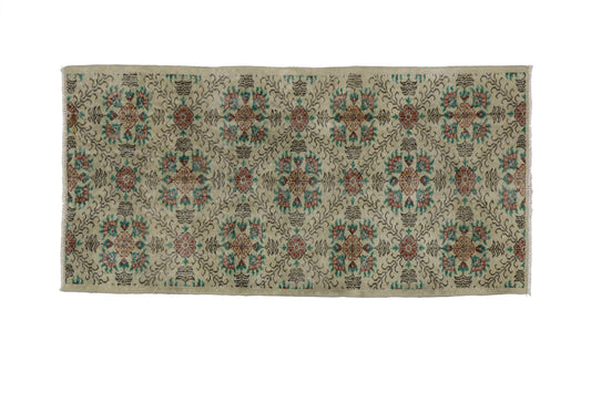 3 x 6 VintageTurkish Sivas Rug 51970