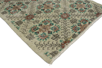 3 x 6 VintageTurkish Sivas Rug 51970