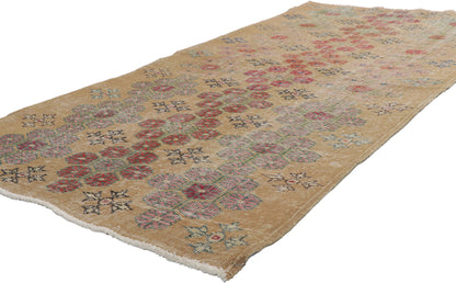 3 x 7 Vintage Turkish Sivas Rug 51971