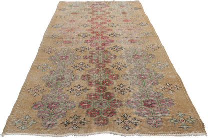 3 x 7 Vintage Turkish Sivas Rug 51971