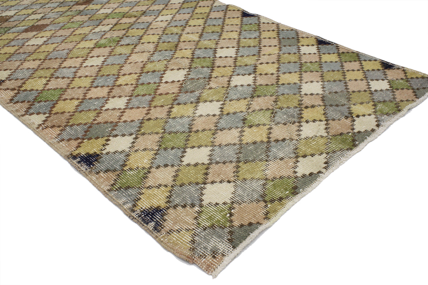 3 x 6 Vintage Turkish Sivas Rug 51976