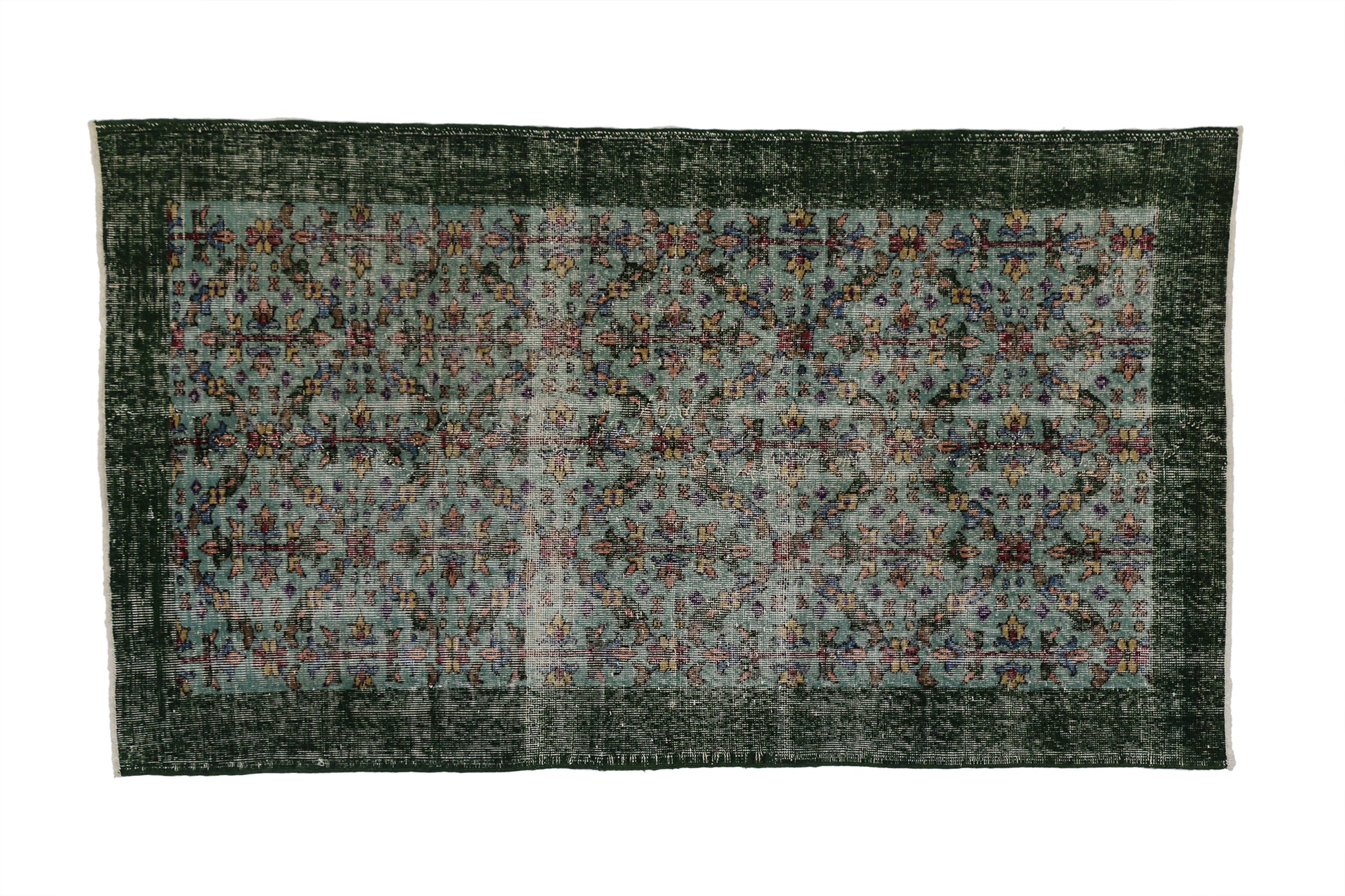4 x 7 Vintage Turkish Sivas Rug 51978
