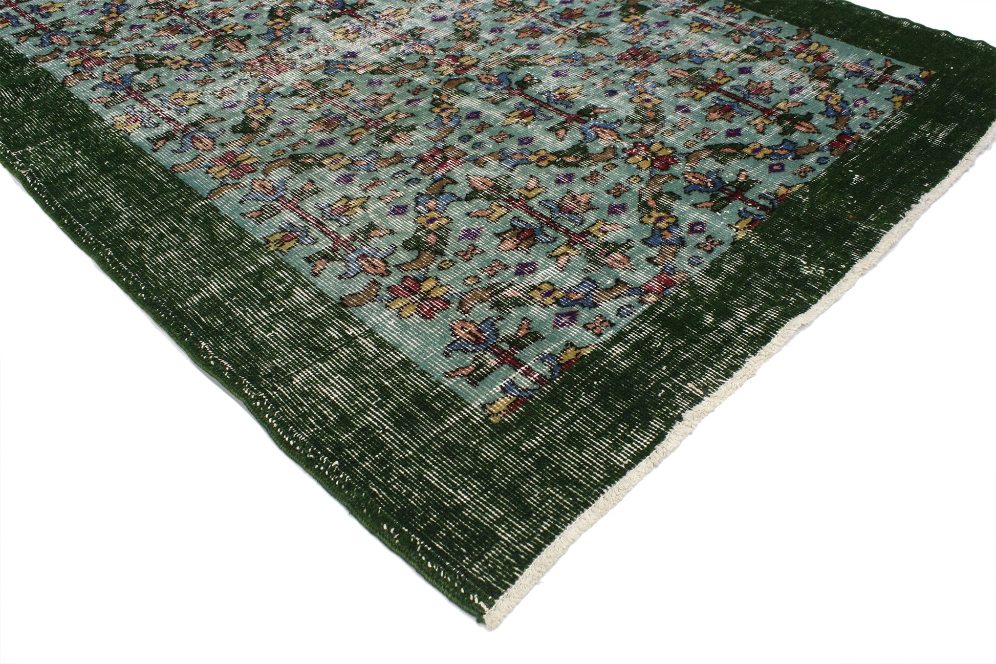 4 x 7 Vintage Turkish Sivas Rug 51978