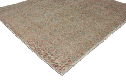 4 x 5 Vintage Turkish Sivas Rug 51984