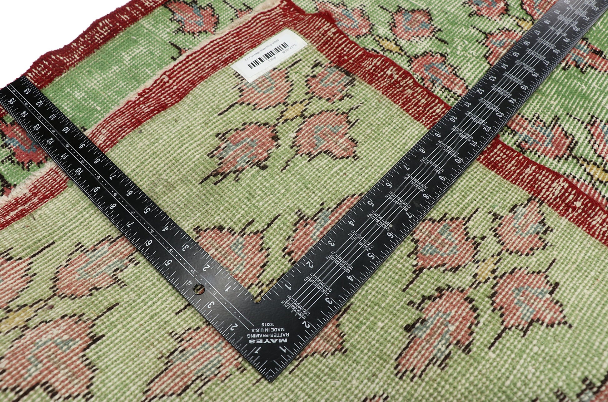 3 x 7 Vintage Sivas Rug 51985