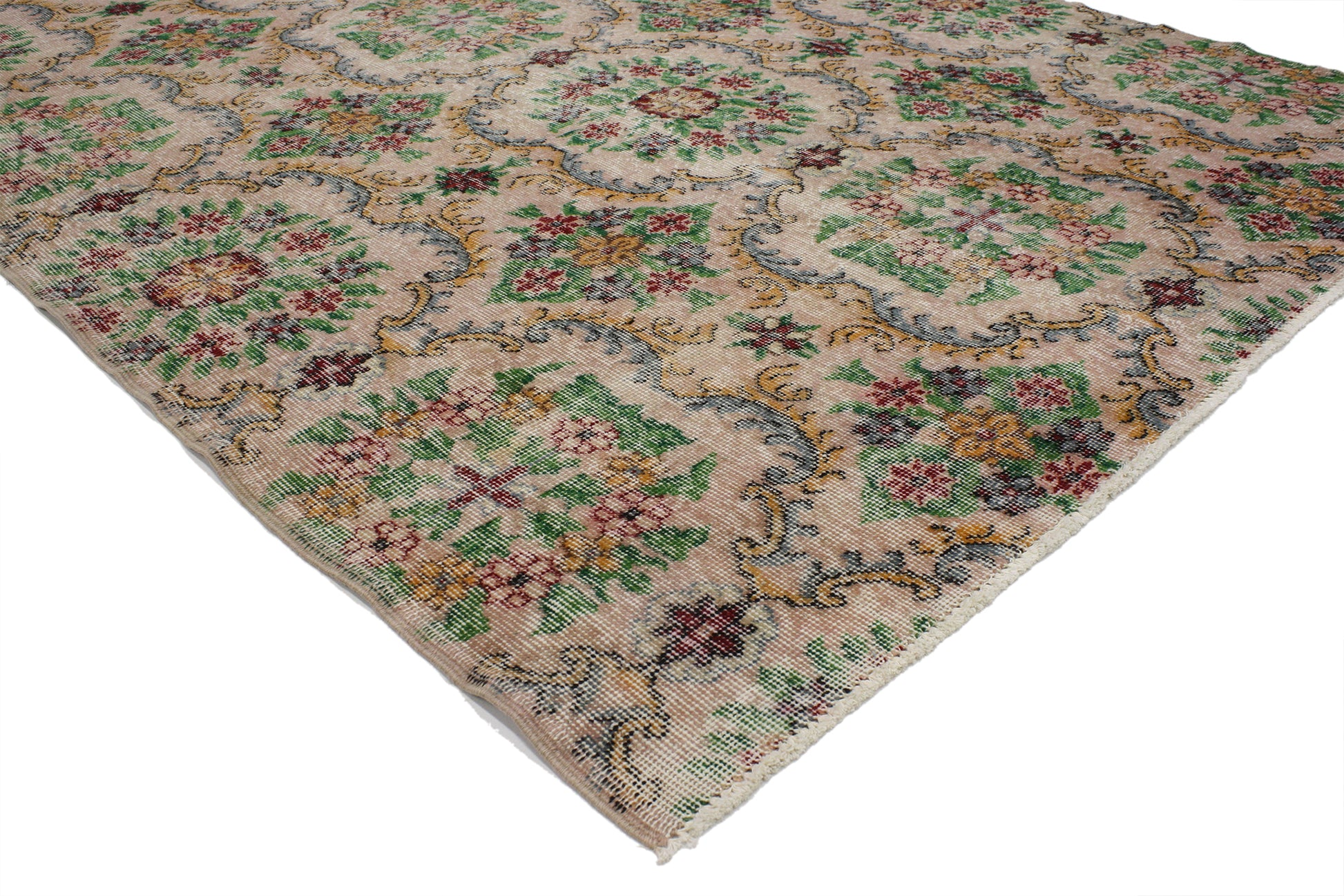 5 x 9 Vintage Turkish Sivas Rug 51992