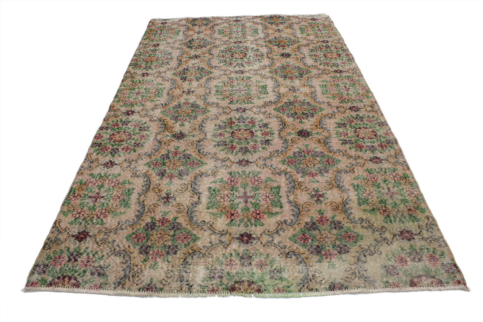 5 x 9 Vintage Turkish Sivas Rug 51992