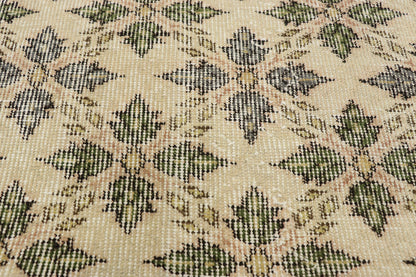 4 x 8 Vintage Turkish Sivas Rug 51997