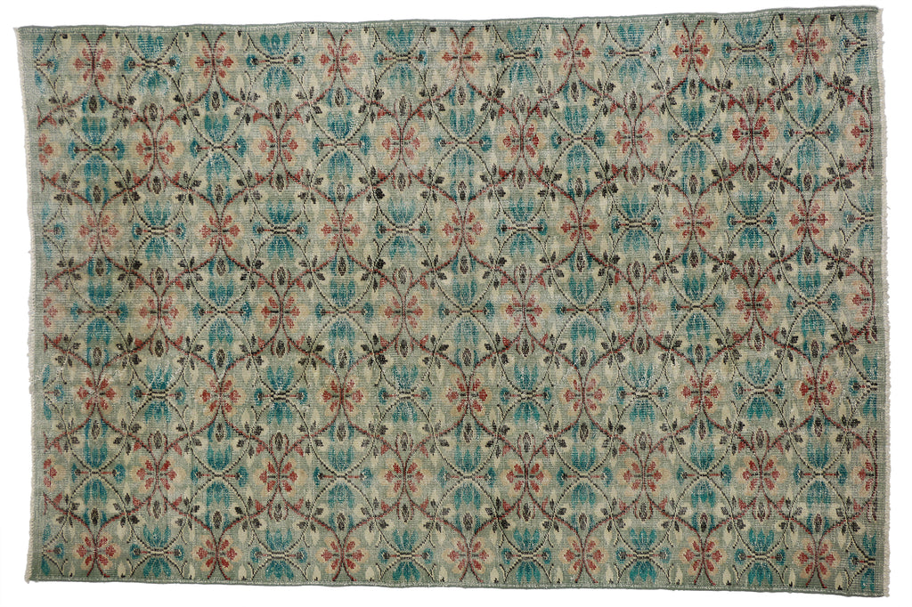 6 x 9 Vintage Turkish Sivas Rug 51999