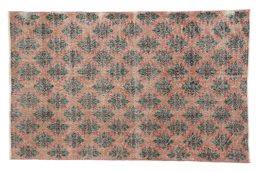 6 x 9 Vintage Turkish Sivas Rug 52000