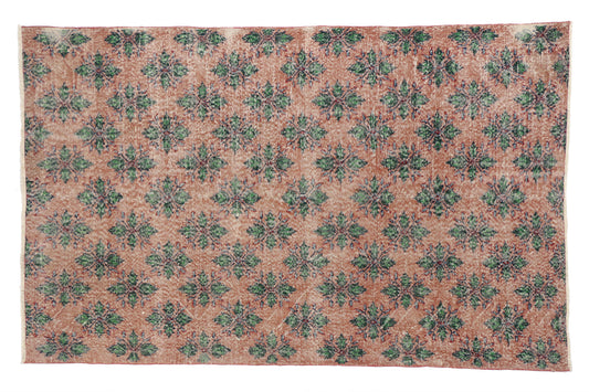 6 x 9 Vintage Turkish Sivas Rug 52000