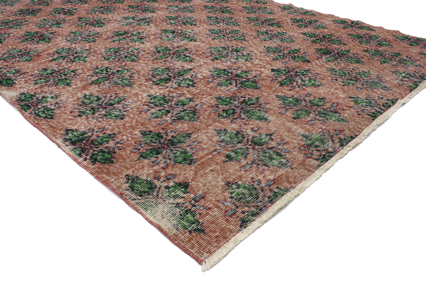 6 x 9 Vintage Turkish Sivas Rug 52000