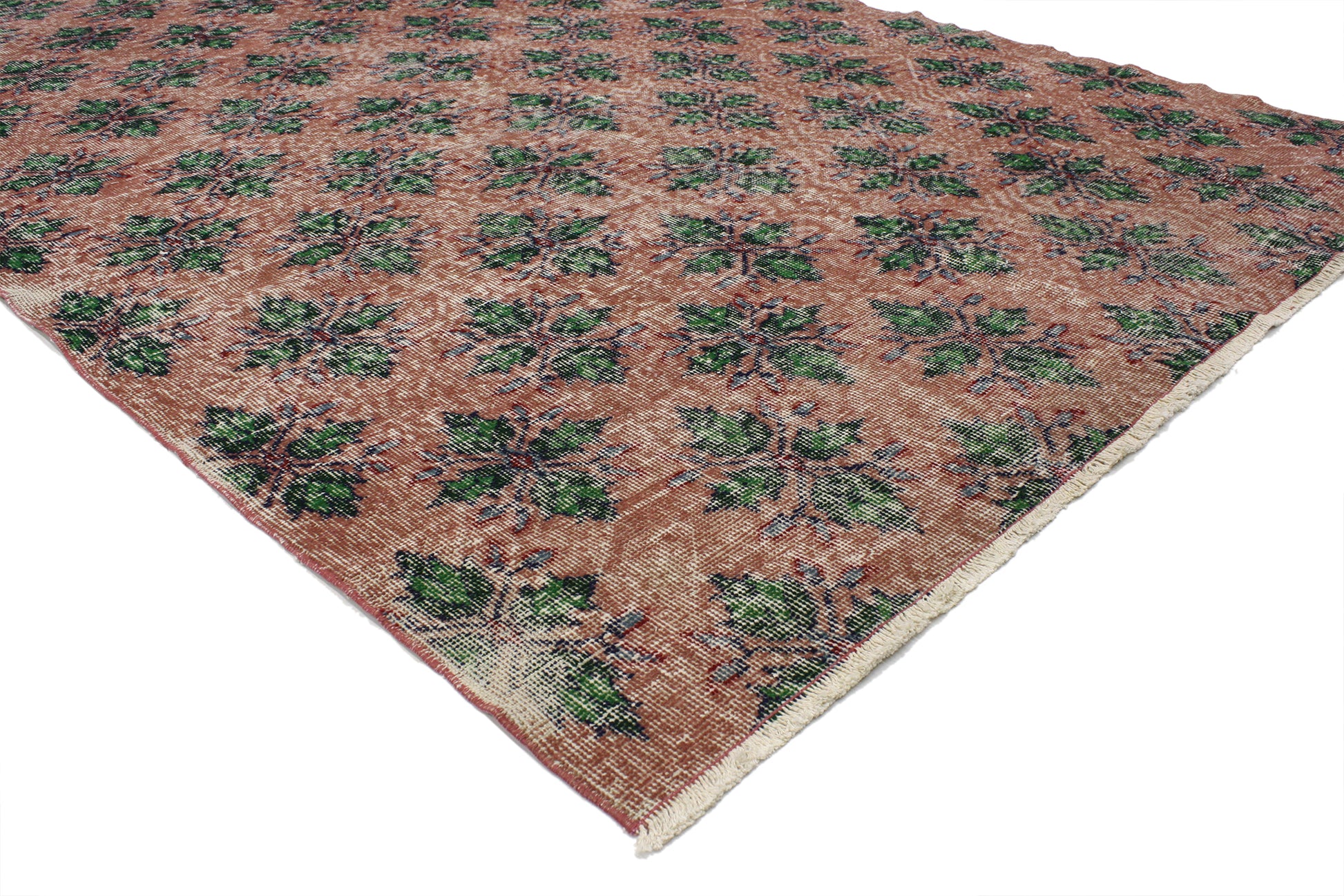 6 x 9 Vintage Turkish Sivas Rug 52000