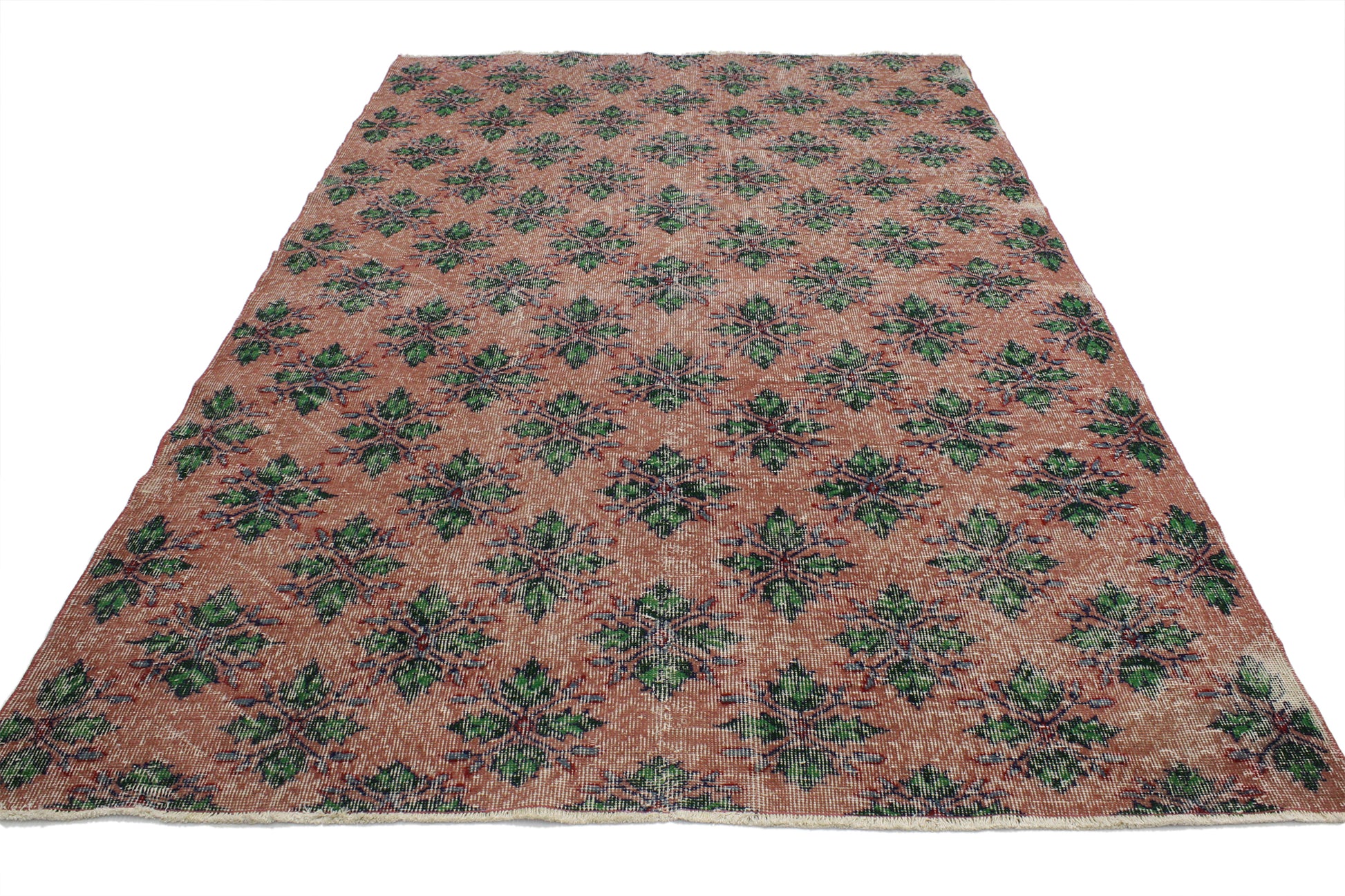 6 x 9 Vintage Turkish Sivas Rug 52000