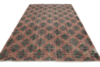6 x 9 Vintage Turkish Sivas Rug 52000