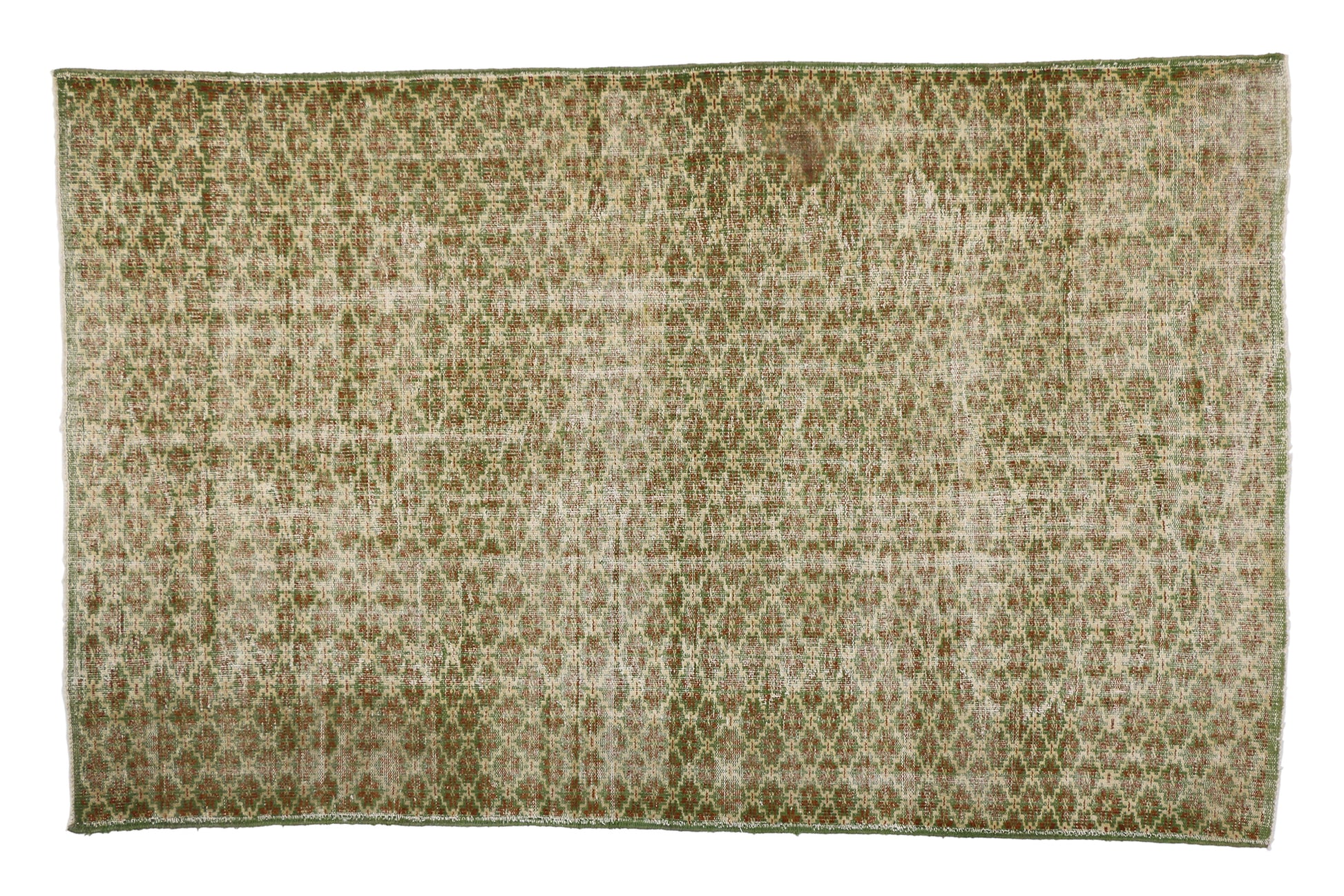 6 x 9 Vintage Turkish Sivas Rug 52003