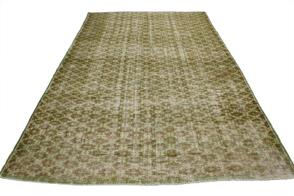 6 x 9 Vintage Turkish Sivas Rug 52003