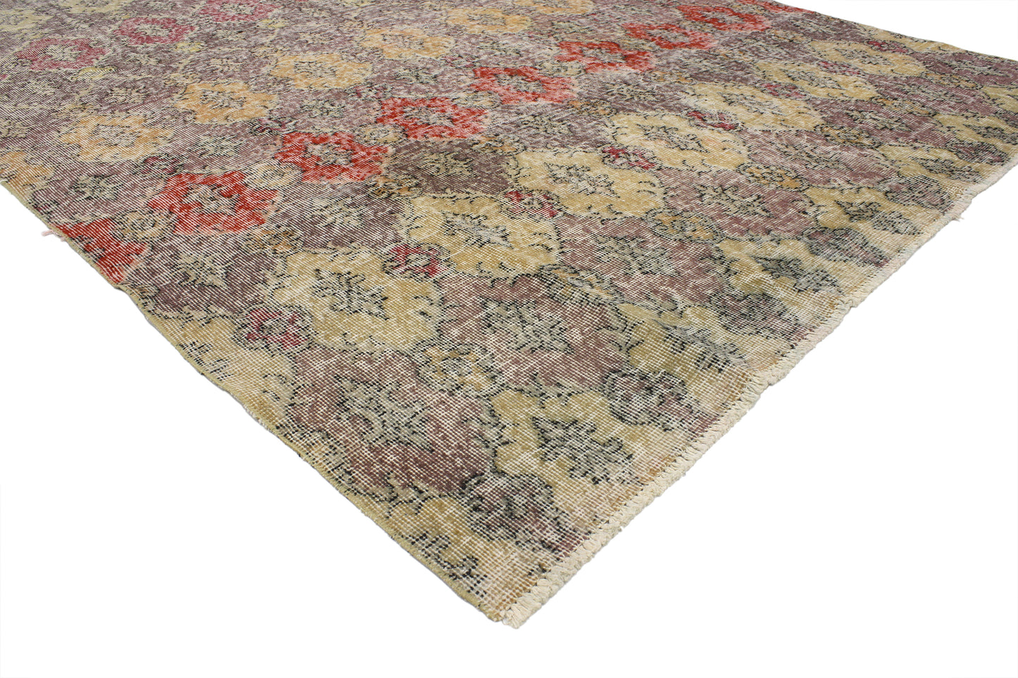 6 x 9 Vintage Turkish Sivas Rug 52006