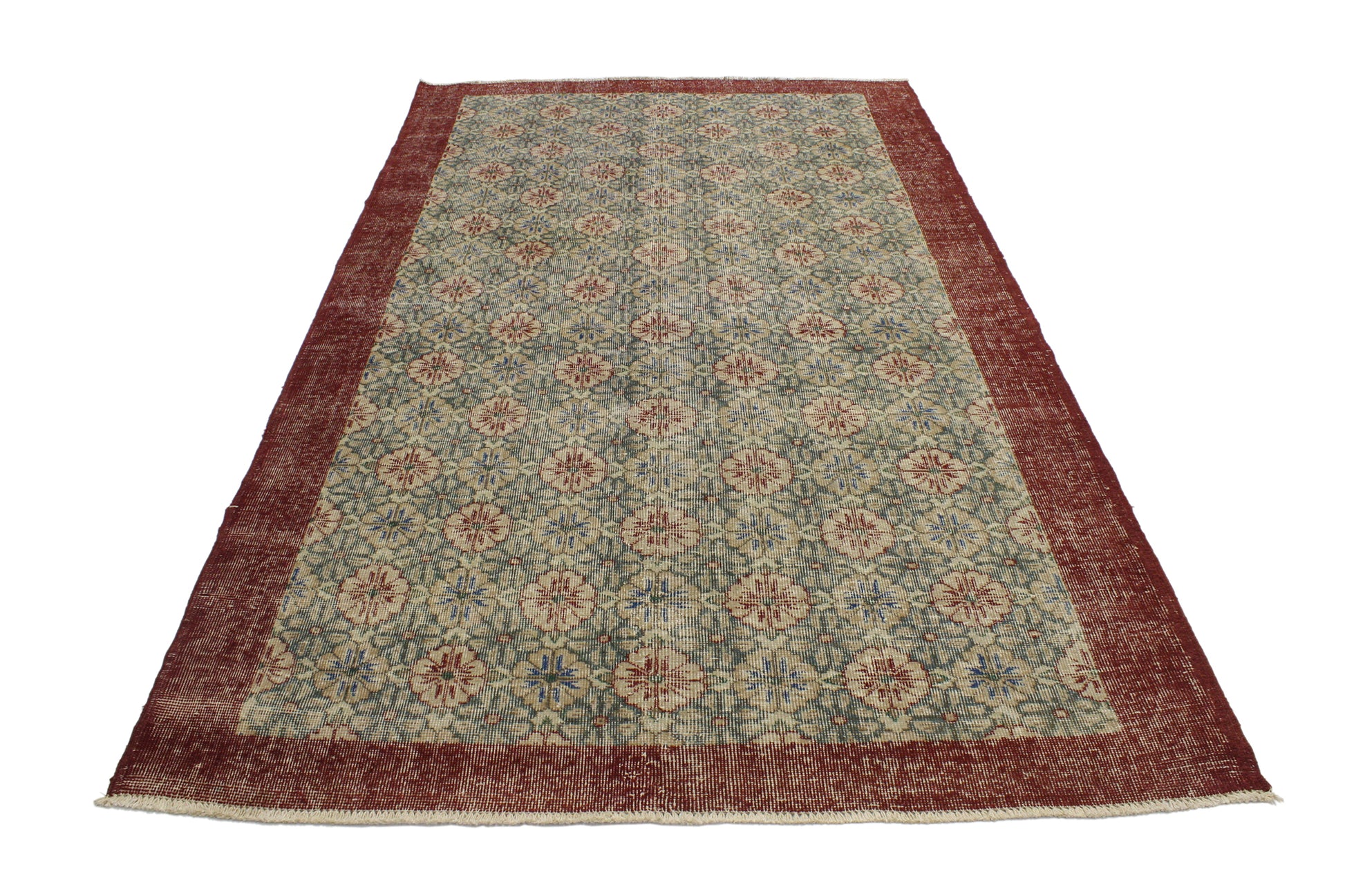 5 x 8 Vintage Turkish Sivas Rug 52007