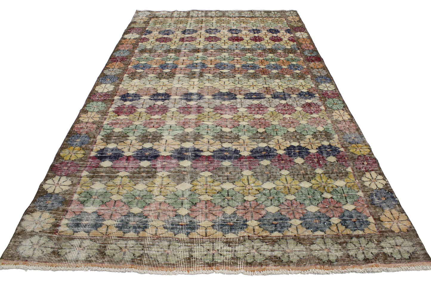 5 x 9 Vintage Turkish Sivas Rug 52009