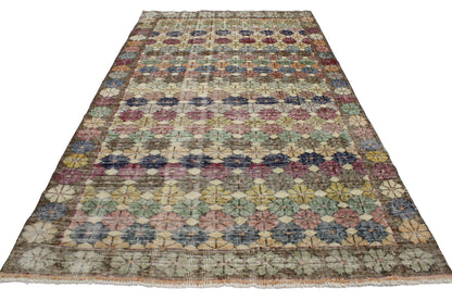 5 x 9 Vintage Turkish Sivas Rug 52009