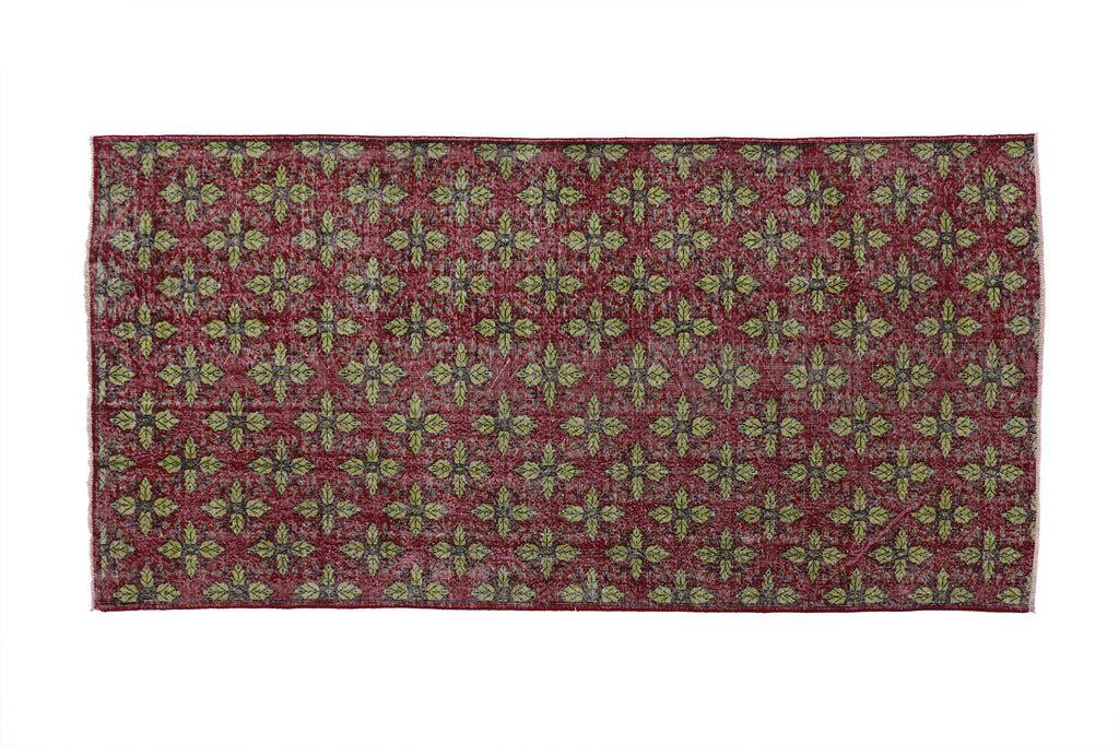 5 x 10 Vintage Turkish Sivas Rug 52016