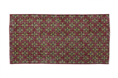 5 x 10 Vintage Turkish Sivas Rug 52016