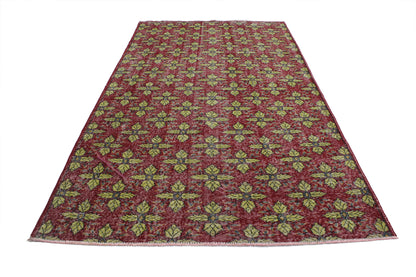 5 x 10 Vintage Turkish Sivas Rug 52016