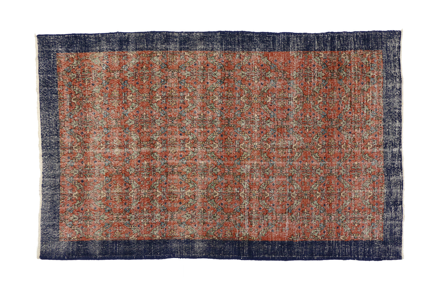 6 x 9 Vintage Turkish Sivas Rug 52020