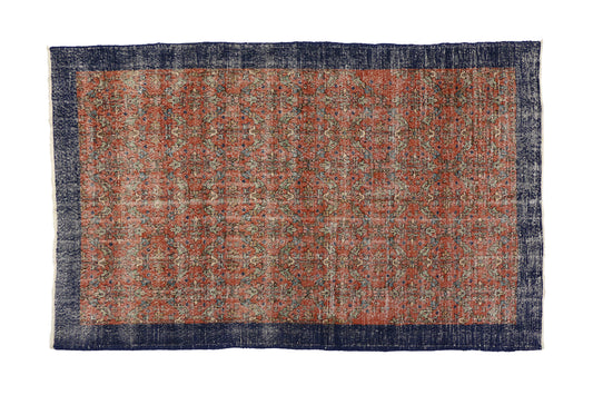 6 x 9 Vintage Turkish Sivas Rug 52020