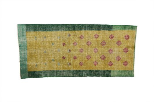 5 x 10 Vintage Turkish Sivas Rug 52022