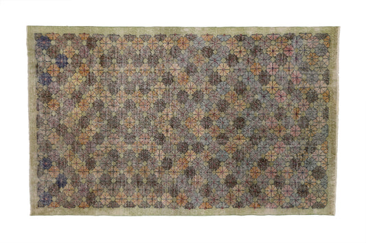 6 x 10 Vintage Turkish Sivas Rug 52023