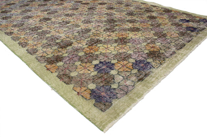 6 x 10 Vintage Turkish Sivas Rug 52023