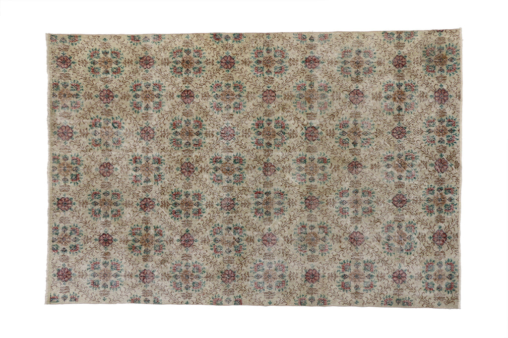 6 x 10 Vintage Turkish Sivas Rug 52024
