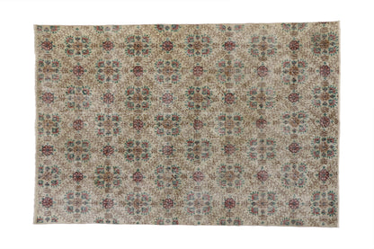 6 x 10 Vintage Turkish Sivas Rug 52024